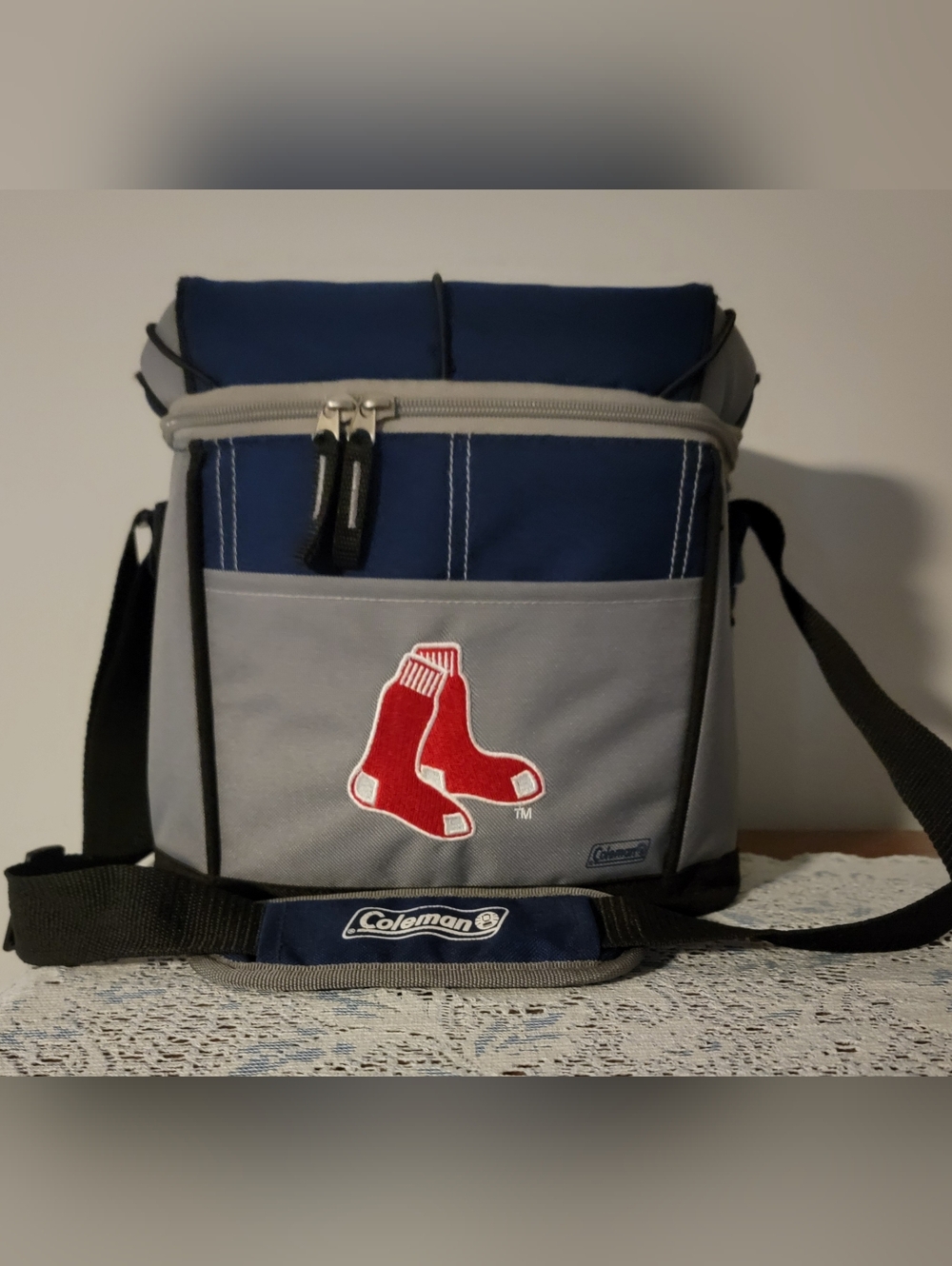 New- Cool 24 can- Coleman Red Sox soft cooler bag.